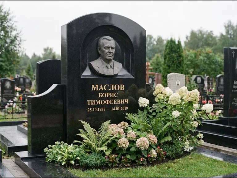 Памятник с барельефом — выполненная работа 11 в Новосибирске