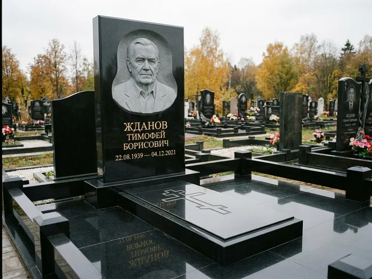Памятник с барельефом — выполненная работа 43 в Новосибирске