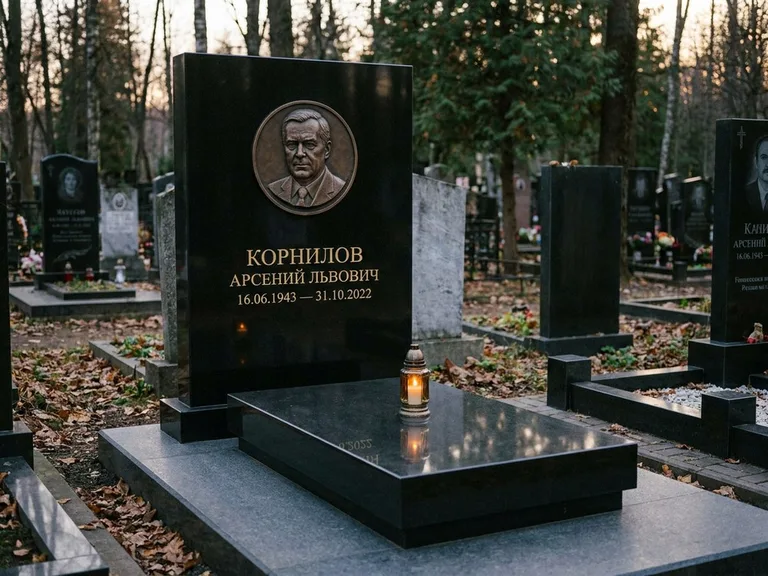 Памятник с барельефом — выполненная работа 46 в Новосибирске