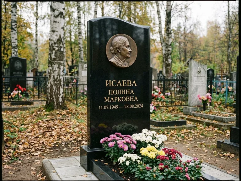 Памятник с барельефом — выполненная работа 8 в Новосибирске