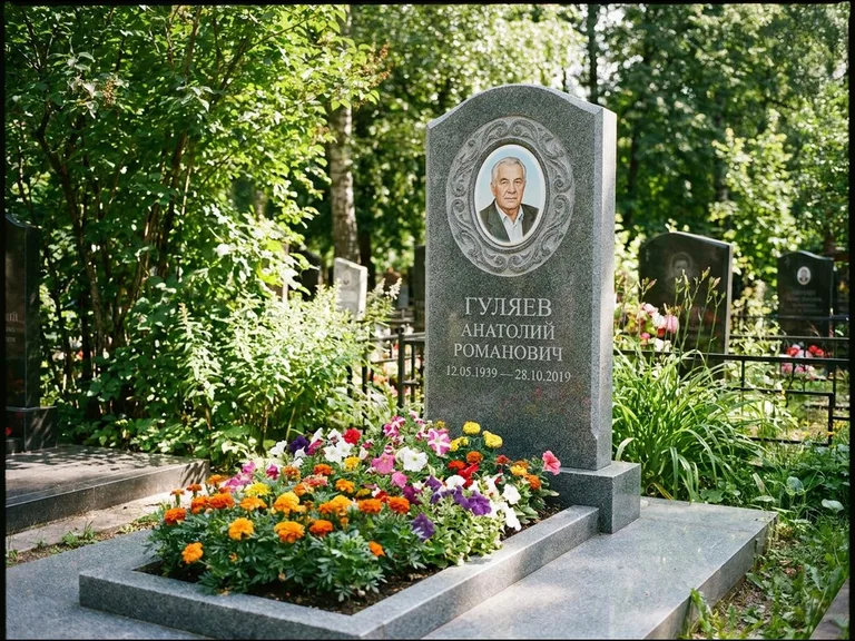 Керамический портрет — работа «Гуляев» в Новосибирске