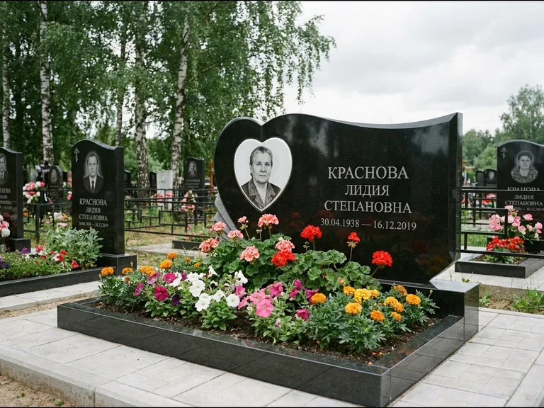 Портрет в форме сердца — работа «Краснова» в Новосибирске