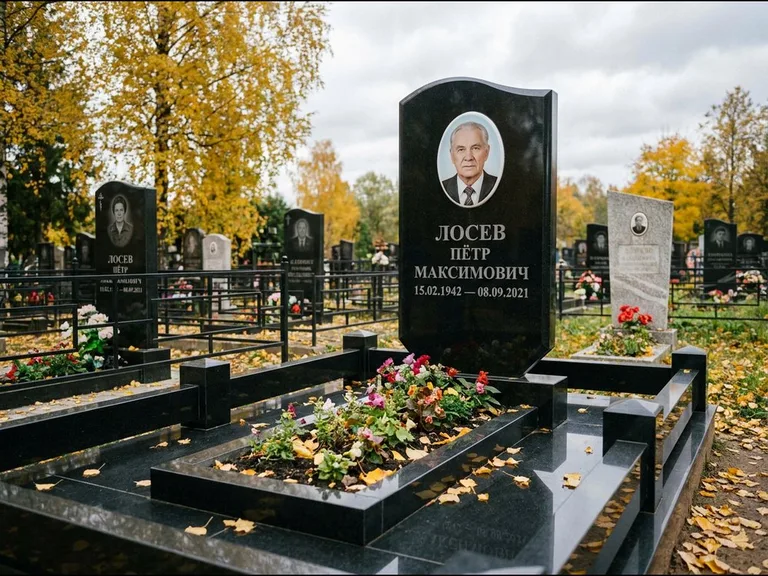 Керамический портрет — работа «Лосев» в Новосибирске