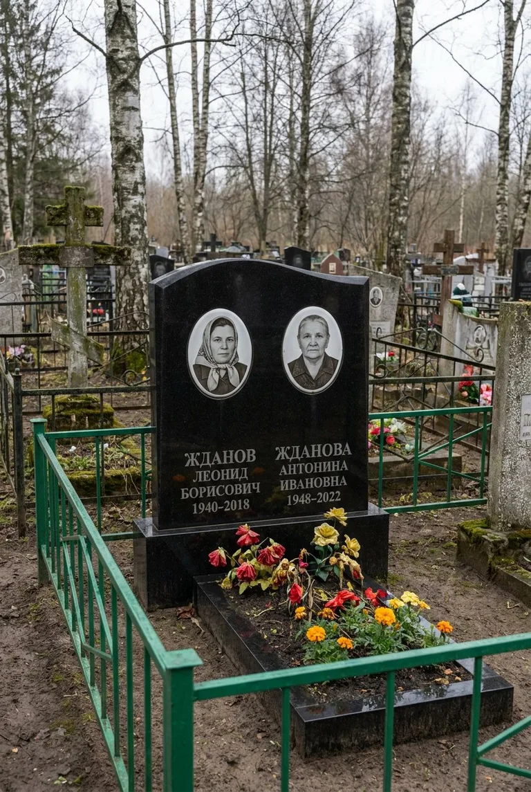 Аллея на Домодедовском кладбище