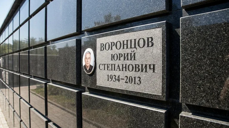Аллея на Перовском кладбище в Москве
