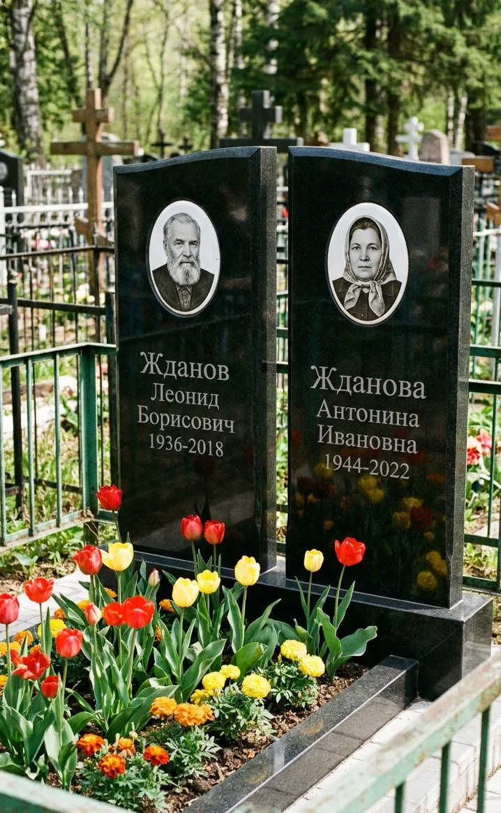 Аллея на Старом Елшанском кладбище в Саратове