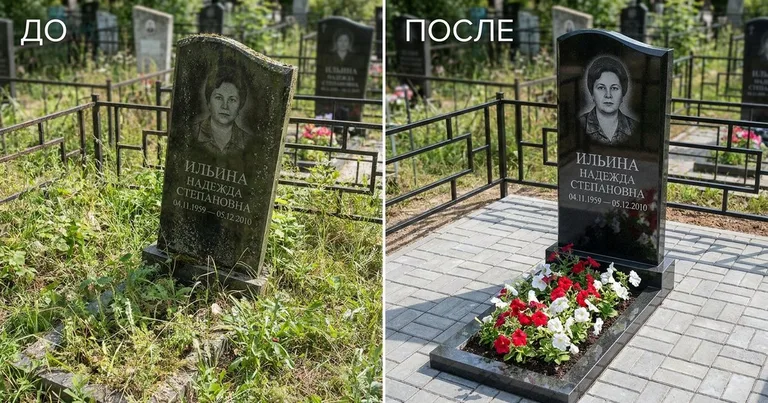 Реставрация памятника до и после в Новосибирске
