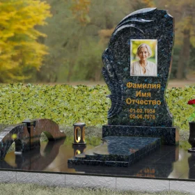 Светский вертикальный памятник на одного - П145