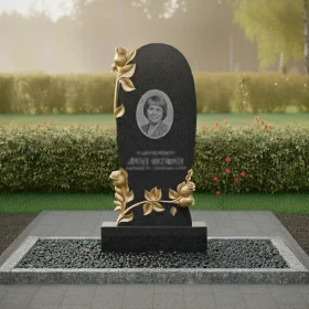 Мемориальный комплекс из гранита или металла светский - ПН120