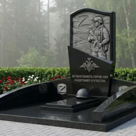 Элитный Гранитный памятник светский - ПН410