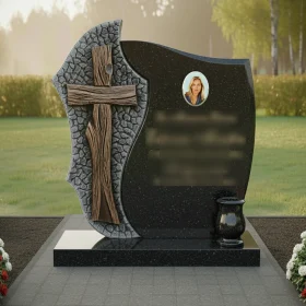 Комбинированный православный памятник - ПН624