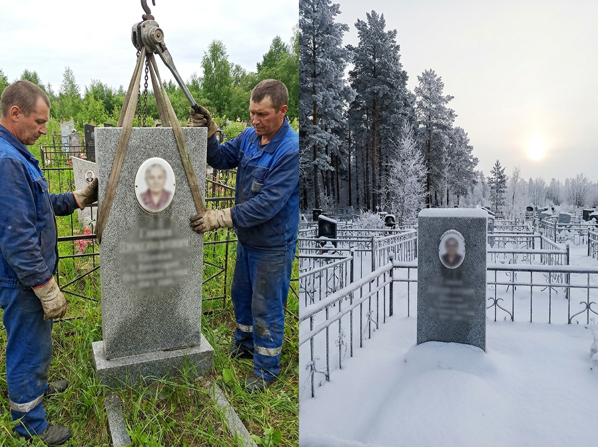 Демонтаж памятника в Новосибирске — пример 3