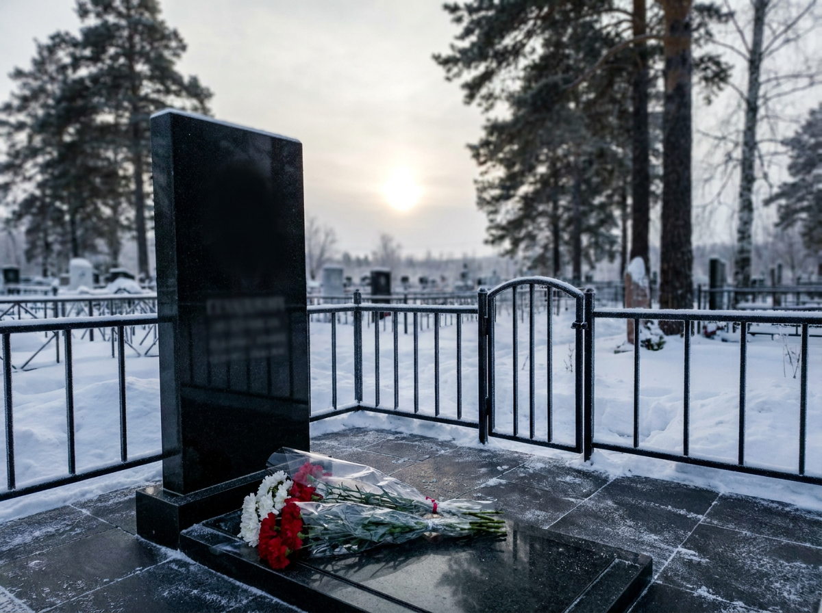 Уборка могилы в Новосибирске — пример 5